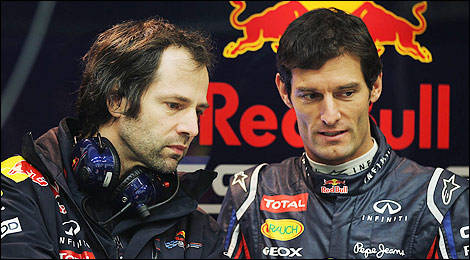 F1 Red Bull Mark Webber
