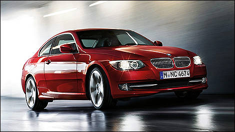 BMW Série 3 Coupé 2013 vue 3/4 avant