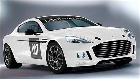Aston Martin Rapide S &agrave; hydrog&egrave;ne