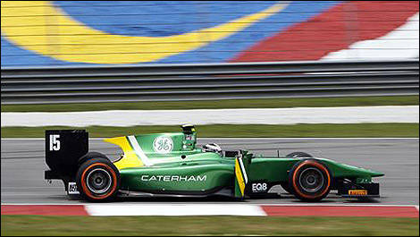 GP2 Series Ma Qing Hua Malaysia Caterham