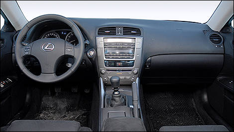 Lexus IS 250 2009 intérieur