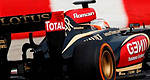 F1: Romain Grosjean contrarié par des ennuis de réglages de sa Lotus