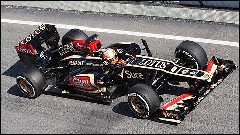 F1 Lotus Romain Grosjean