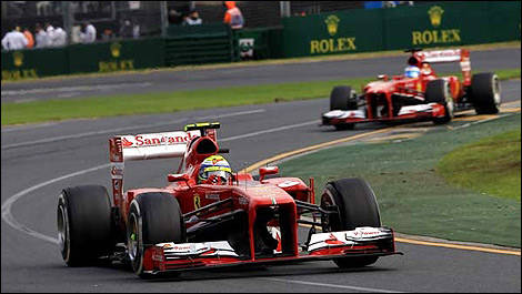 F1 Felipe Massa Ferrari Fernando Alonso