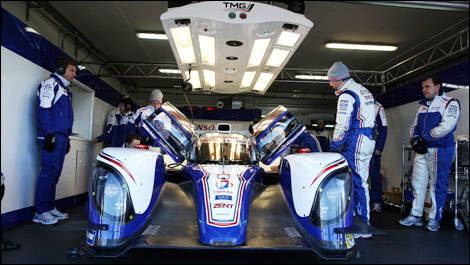 WEC Toyota TS030 hybrid