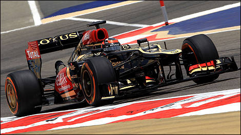 F1 Lotus-Renault Kimi Raikkonen