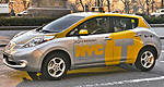 Projet pilote : des taxis Nissan LEAF à New York