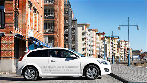 Volvo C30 électrique side view