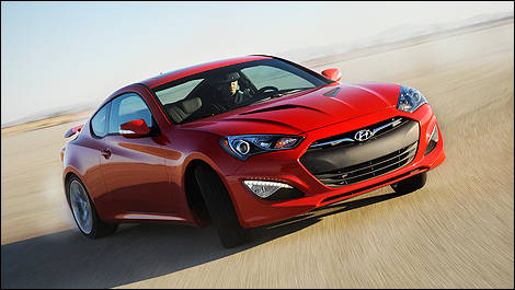 Hyundai Genesis Coupe 2013 d&eacute;rapage