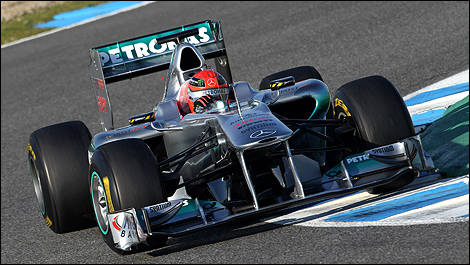 F1 Mercedes W02