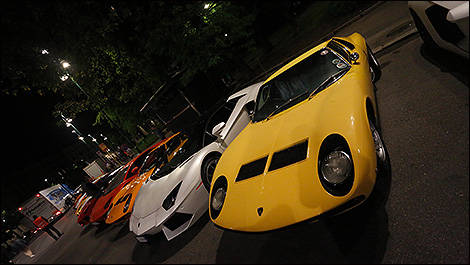 Allignement de Lamborghini 