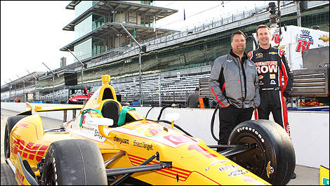 Kurt Busch IndyCar Indianapolis 2013