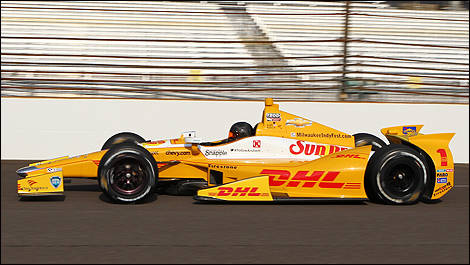 Kurt Busch IndyCar Indianapolis 2013