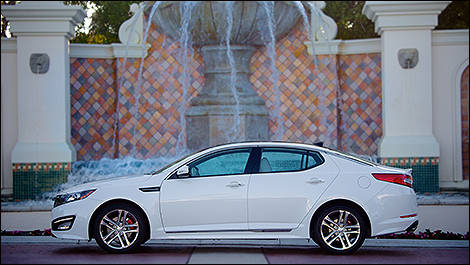 2013 Kia Optima side view