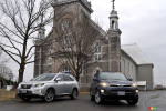 Essai comparatif du Toyota Highlander hybride et du Lexus RX 450h 2013