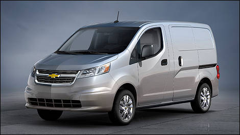 Chevrolet City Express front 3/4 view