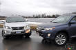 2013 Lexus RX 450h, 2013 Toyota Highlander Hybrid