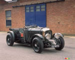 Deux Bentley Blower 1930 � la course Mille Miglia