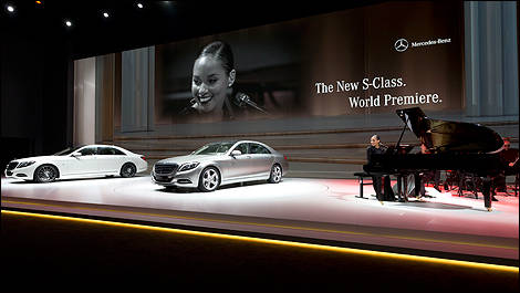 Première mondiale pour la nouvelle Mercedes Classe S