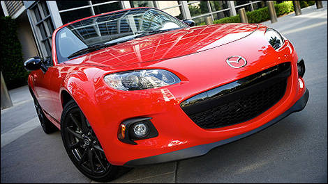 2013 Mazda MX-5 3/4 view