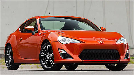 2013 Scion FR-S 3/4 view
