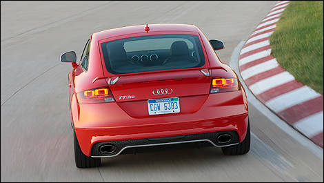 Audi TT RS vue 3/4 arrière