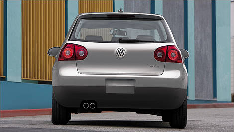 2009 Volkswagen Rabbit rear view
