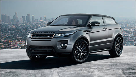 Land Rover Range Rover Evoque vue 3/4 avant