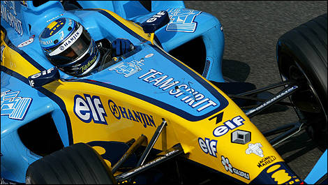 F1 Renault Jarno Trulli