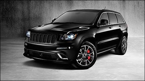 2013 Jeep Grand Cherokee SRT8 3/4 view