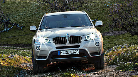 BMW X3 2013 vue de face