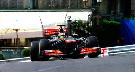 Sergio Perez, McLaren, Monaco