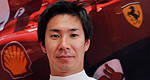 F1: Kamui Kobayashi essaie une Ferrari F10 de Formule 1