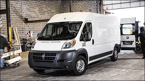 RAM ProMaster 2014 vue 3/4 avant