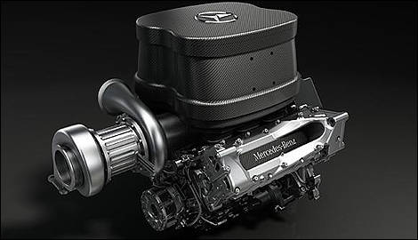 F1 Mercedes-Benz engine V6