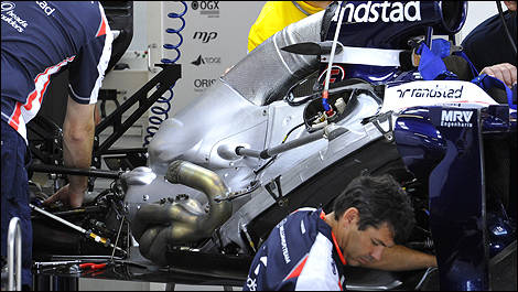 F1 Williams Renault engine