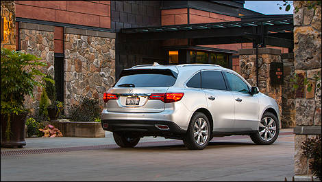Acura MDX 2014 vue 3/4 arri&egrave;re