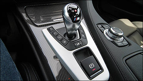 BMW M6 Coupé 2013 boutons de contrôle