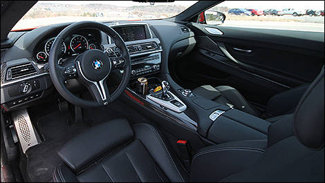 BMW M6 Coupé 2013 habitacle