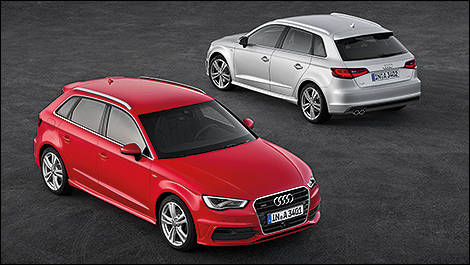 2013 Audi A3 3/4 view