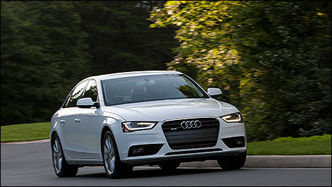 2013 Audi A4 2013 3/4 view