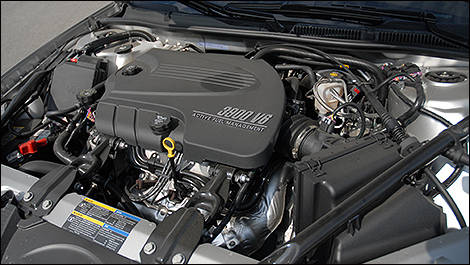 2009 Chevrolet Impala LTZ engine