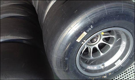 F1 Pirelli prototype tires Montreal