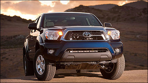 2013 Toyota Tacoma front view