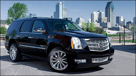 2012 Cadillac Escalade 3/4 view