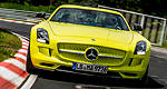 Mercedes-Benz SLS AMG Electric Drive sets speed record