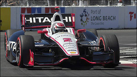 IndyCar Ryan Briscoe Long Beach
