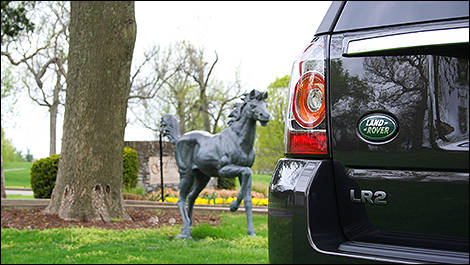 Land Rover LR2 feux arrière
