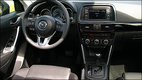 2014 Mazda CX-5 GT driver's cockpit