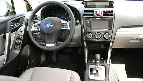 2014 Subaru Forester 2.5i Limited driver's cockpit